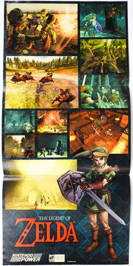 Legend Of Zelda 2005 [Nintendo Power] [Poster] (Nintendo GameCube)