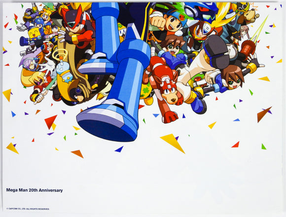 Mega Man 20th Anniversary [Nintendo Power] [Poster] (Nintendo / NES)