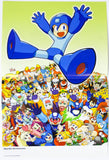 Mega Man 20th Anniversary [Nintendo Power] [Poster] (Nintendo / NES)