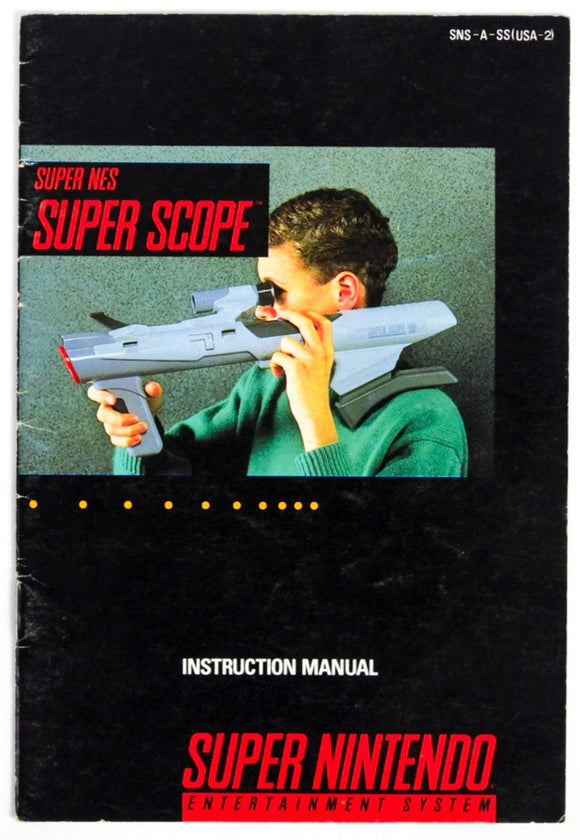 Super Scope [Manual] (Super Nintendo / SNES)