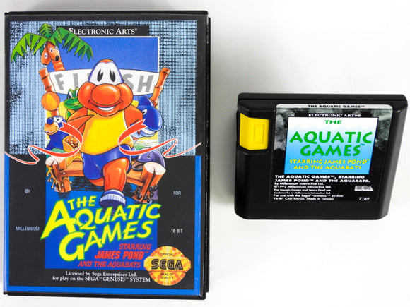 Aquatic Games Starring James Pond (Sega Genesis)