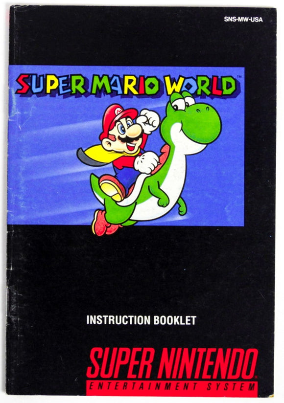 Super Mario World [Manual] (Super Nintendo / SNES)