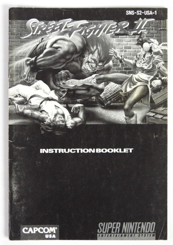 Street Fighter II 2 [Manual] (Super Nintendo / SNES)