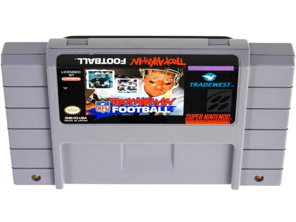 Troy Aikman NFL Football (Super Nintendo / SNES)