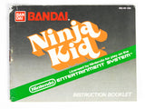 Ninja Kid [Manual] (Nintendo / NES)