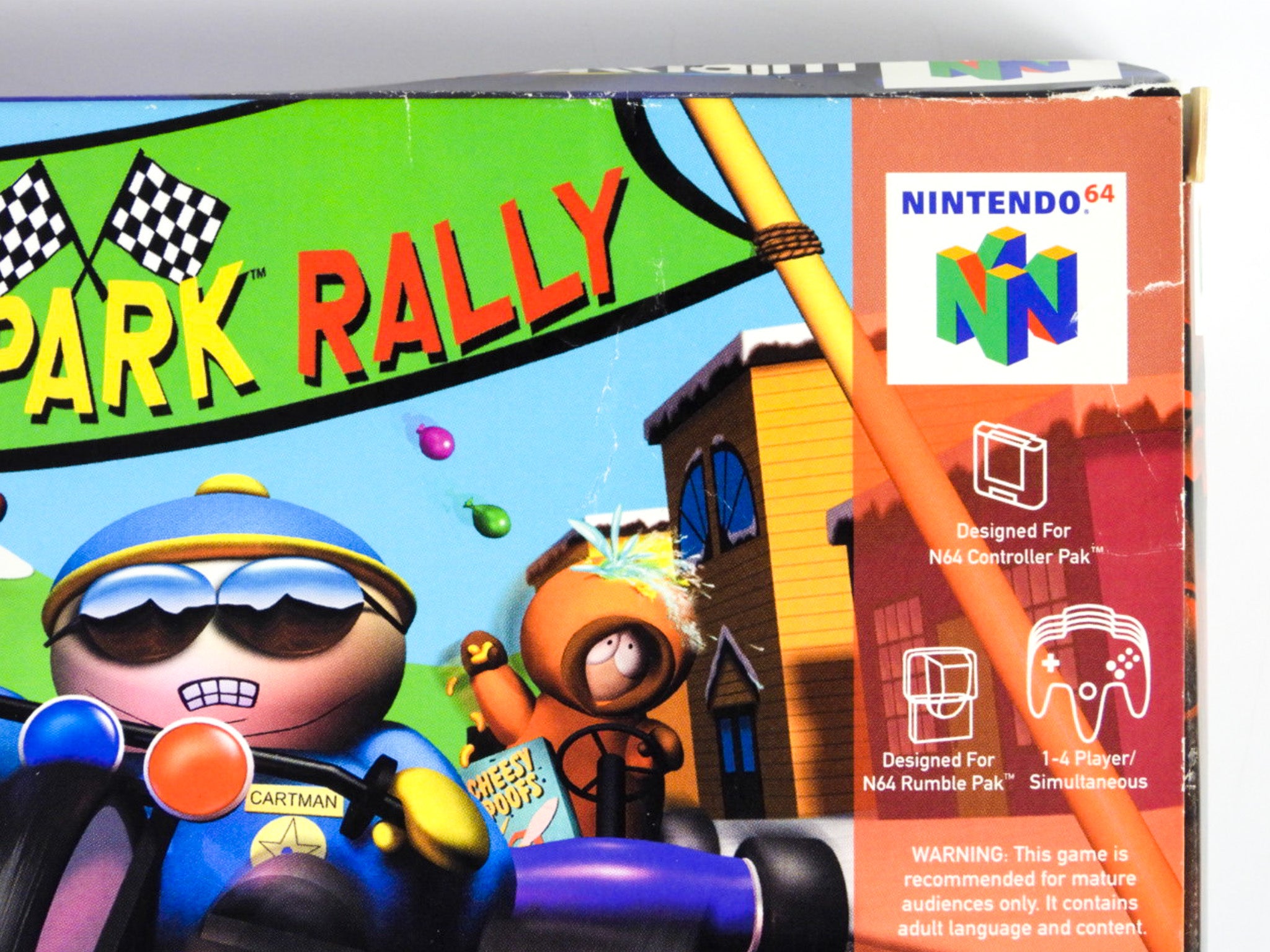 N64☆SOUTH PARK RALLY 海外版(国内本体動作不可) ポスター付