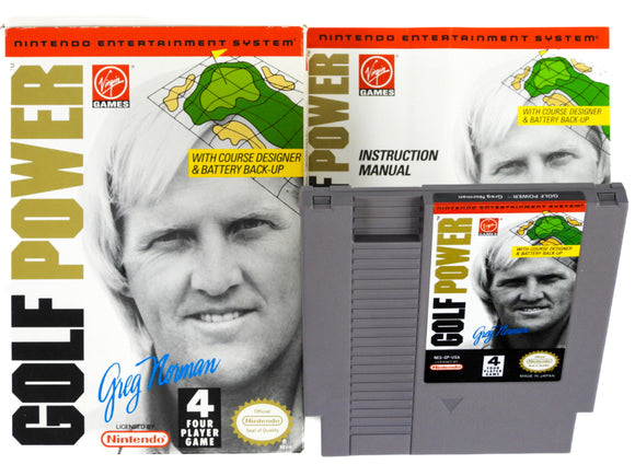 Greg Norman's Golf Power (Nintendo / NES)