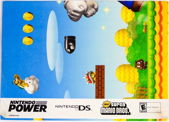 New Super Mario Bros [Nintendo Power] [Poster] (Nintendo DS)