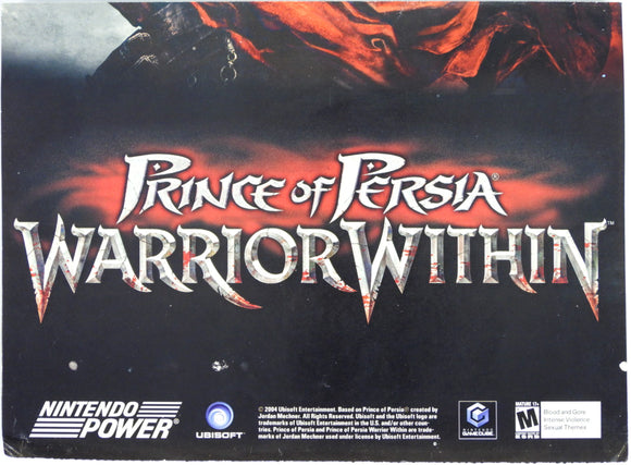 Prince Of Persia Warrior Within [Nintendo Power] [Poster] (Nintendo Gamecube)
