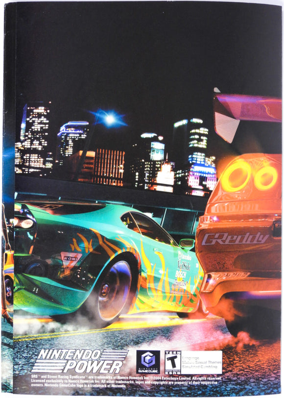 Street Racing Syndicate [Nintendo Power] [Poster] (Nintendo Gamecube)