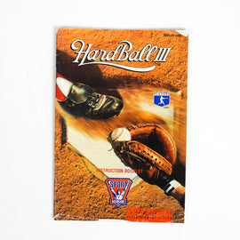 Hardball III 3 [Manual] (Super Nintendo / SNES)
