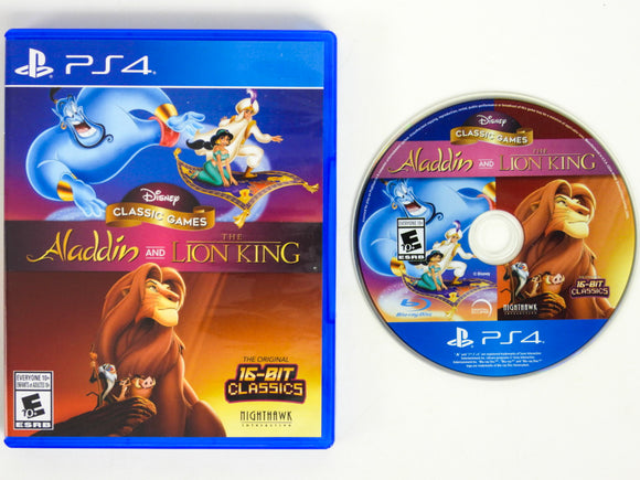 Disney Classic Games: Aladdin And The Lion King (Playstation 4 / PS4)