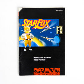 Star Fox [CAN] [Manual] (Super Nintendo / SNES)
