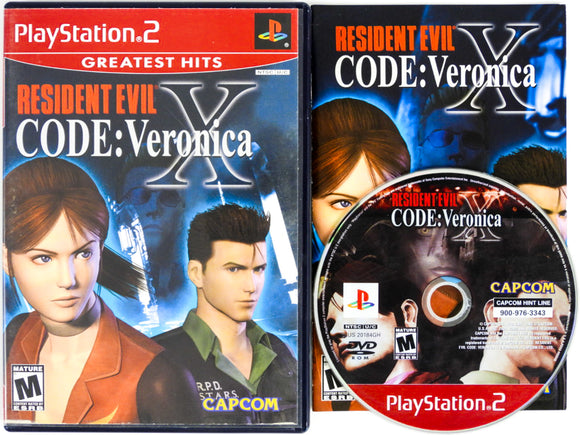 Resident Evil Code Veronica X [Greatest hits] (Playstation 2 / PS2)