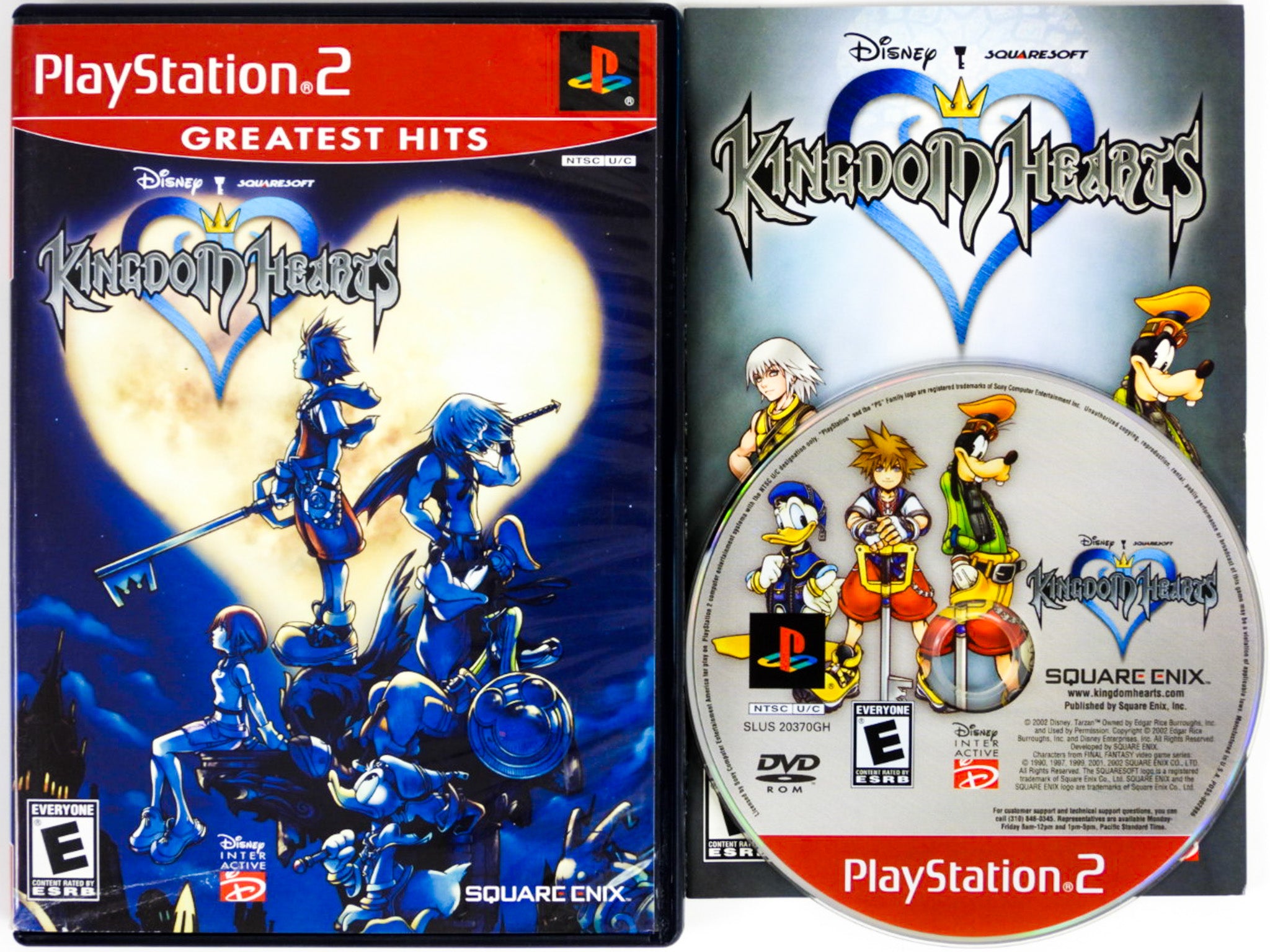 Kingdom outlets Hearts 2 Greatest Hits For Playstation 2