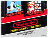 Super Mario Bros And Duck Hunt [CAN Version] [English And French Version] [Manual] (Nintendo / NES)