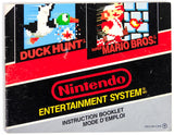 Super Mario Bros And Duck Hunt [CAN Version] [English And French Version] [Manual] (Nintendo / NES)