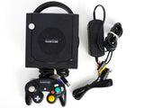 Nintendo GameCube System [DOL-101] Black with 1 Assorted Controller