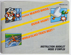 Super Mario Bros Duck Hunt World Class Track Meet [CAN Version] [Manual] (Nintendo / NES)