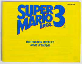 Super Mario Bros. 3 [CAN Version] [Manual] (Nintendo / NES)