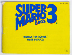 Super Mario Bros 3 [CAN Version] [English And French Version] [Manual] (Nintendo / NES)