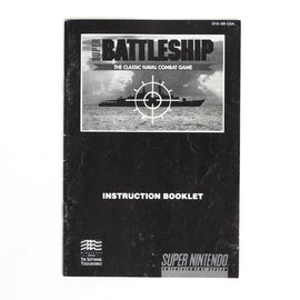 Super Battleship [Manual] (Super Nintendo / SNES)