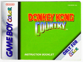 Donkey Kong Country [Manual] (Nintendo Game Boy Color / GBC)