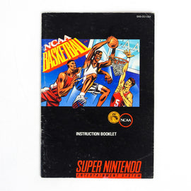 NCAA Basketball [Manual] (Super Nintendo / SNES)