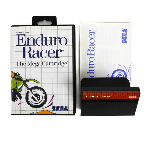 Jeu Vidéo Enduro Racer Pour Sega Master System - Cartouche Seule - Bon état - Jeu De Course Rétro
