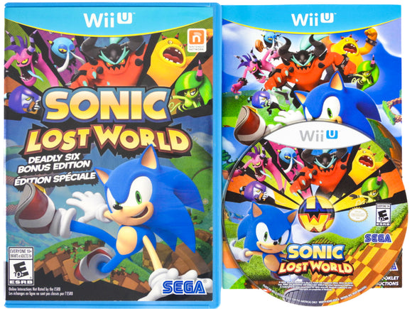 Sonic Lost World [Deadly Six Edition] (Nintendo Wii U)