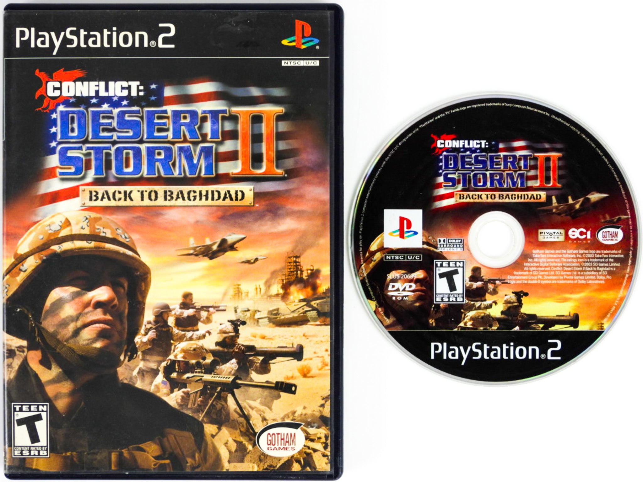 Conflict Desert Storm 2 (Playstation 2 / PS2) – RetroMTL