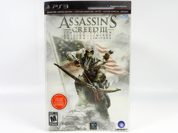 Assassin's Creed III [Limited Edition] (Playstation 3 / PS3)