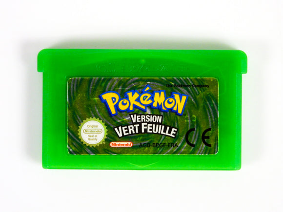 Pokemon LeafGreen [French Version] [PAL] (Game Boy Advance / GBA)