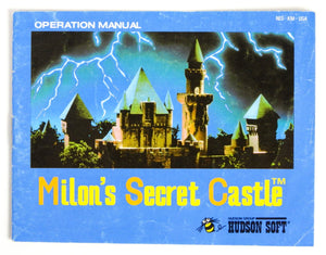 Milon's Secret Castle [Manual] (Nintendo / NES)