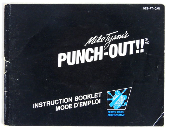 Mike Tyson's Punch-Out [Mattel] [CAN Version] [English And French Version] [Manual] (Nintendo / NES)