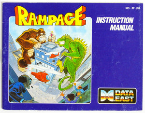 Rampage [Manual] (Nintendo / NES)