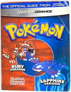 Pokemon Ruby & Sapphire Player's Guide [Nintendo Power] (Game Guide)