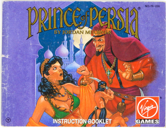 Prince of Persia [Manual] (Nintendo / NES)