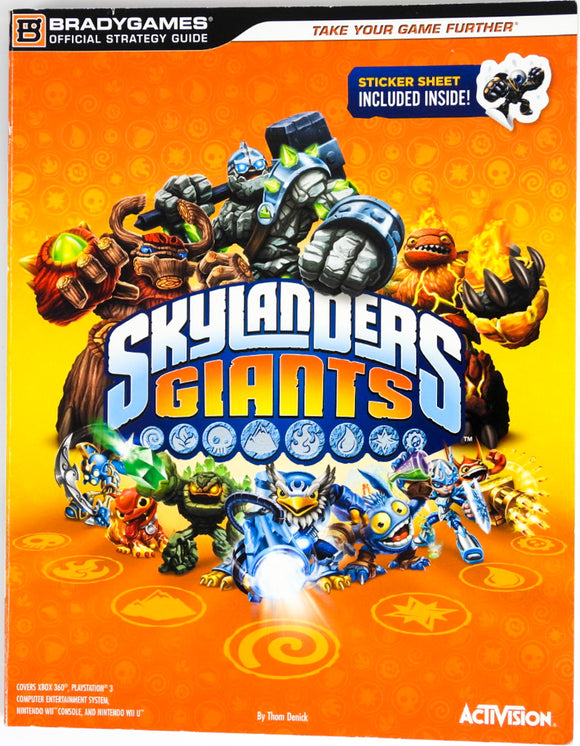 Skylanders Giants [BradyGames] (Game Guide)