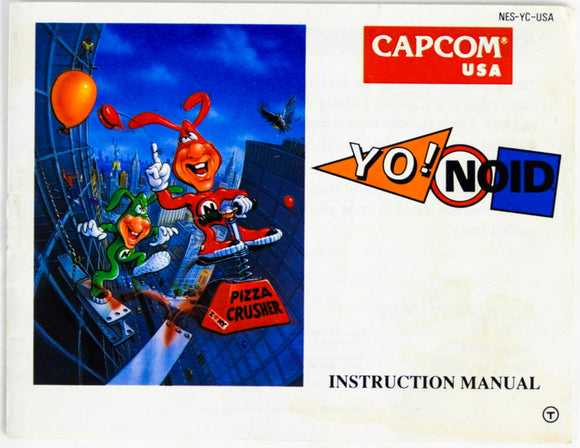 Yo Noid [Manual] (Nintendo / NES)