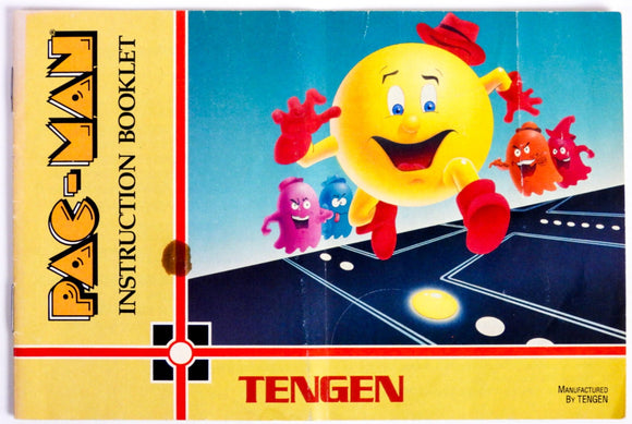 Pac-Man [Tengen] [Manual] (Nintendo / NES)