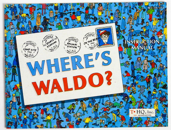 Where's Waldo [Manual] (Nintendo / NES)