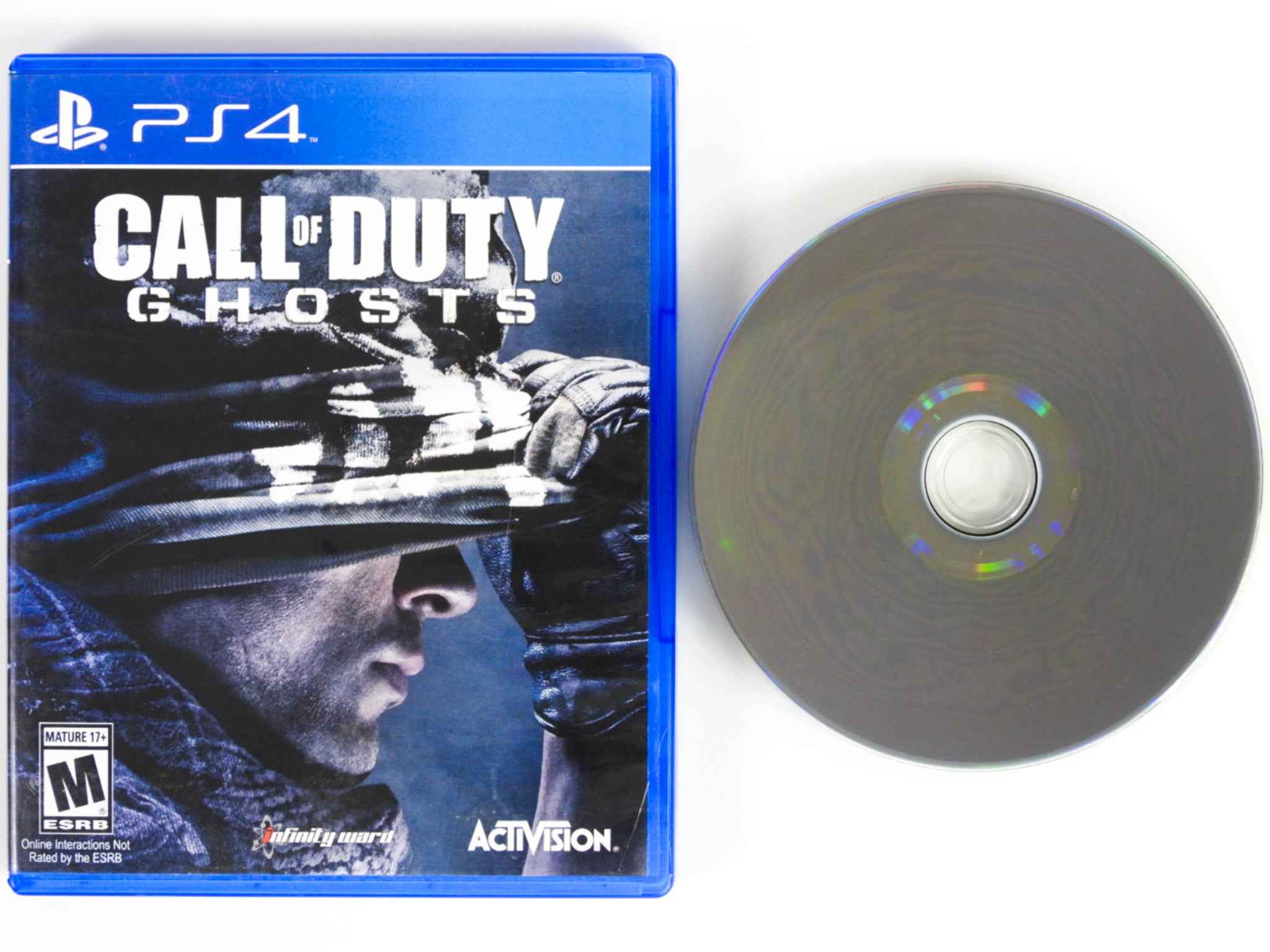 PLAYSTATION 4 - CALL OF DUTY: GHOSTS DISC, call duty ghosts ps4