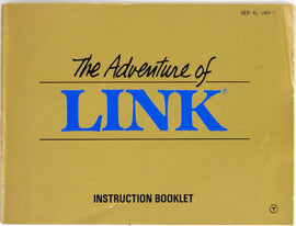 Zelda II 2 The Adventure Of Link [Manual] (Nintendo / NES)