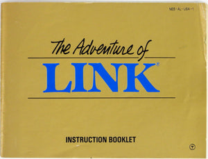 Zelda II 2 The Adventure Of Link [Manual] (Nintendo / NES)