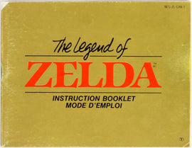 The Legend Of Zelda [CAN Version] [Manual] (Nintendo / NES)