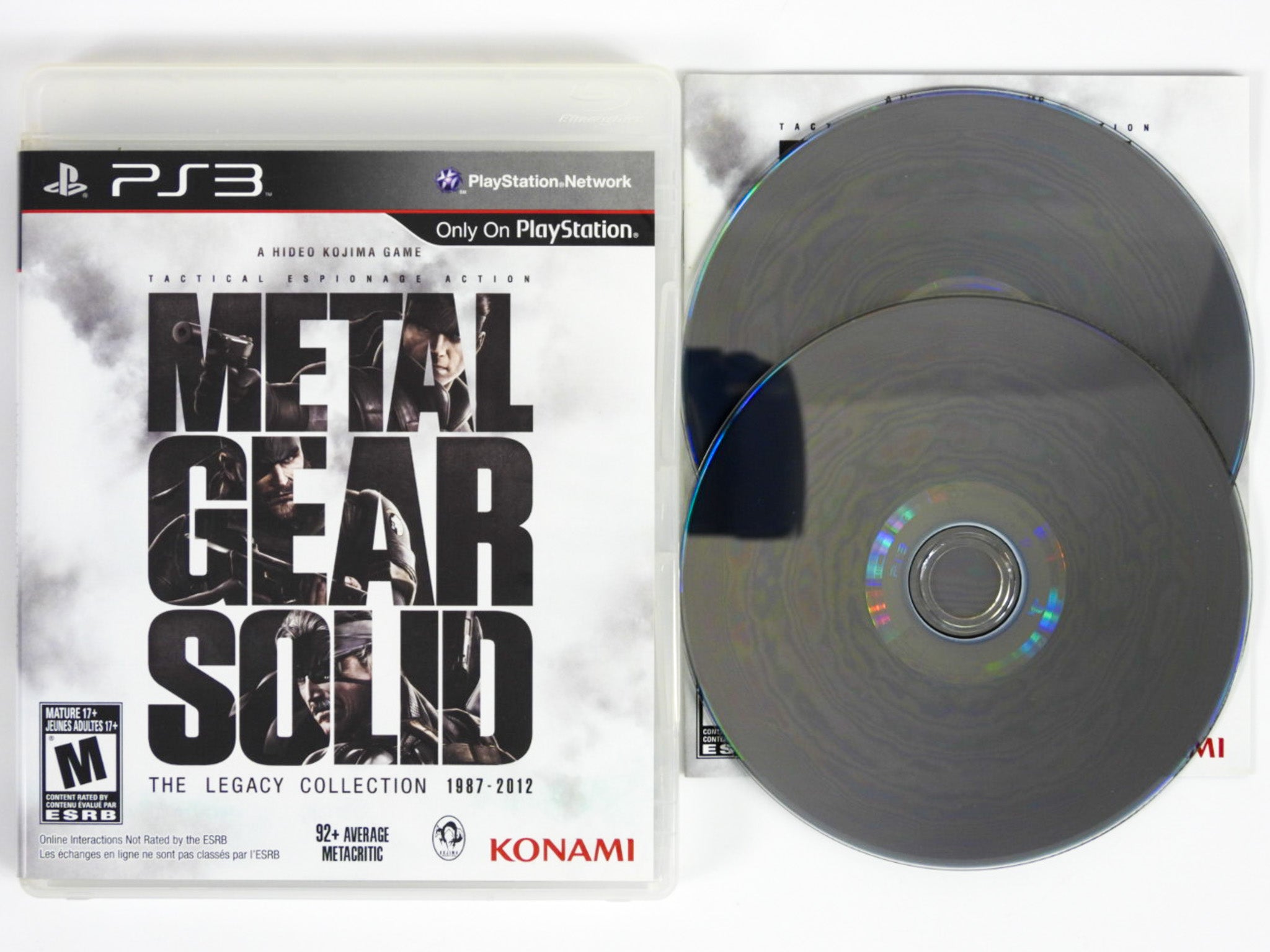 Metal Gear Solid: The outlet Legacy Collection Artbook Bundle For Playstation 3