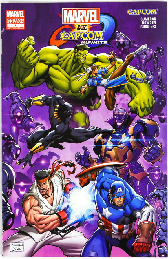 Marvel Vs Capcom Infinite Custom Edition 1 (Comic Book)