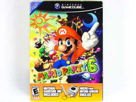 Mario Party 6 [Microphone Bundle] (Nintendo GameCube)