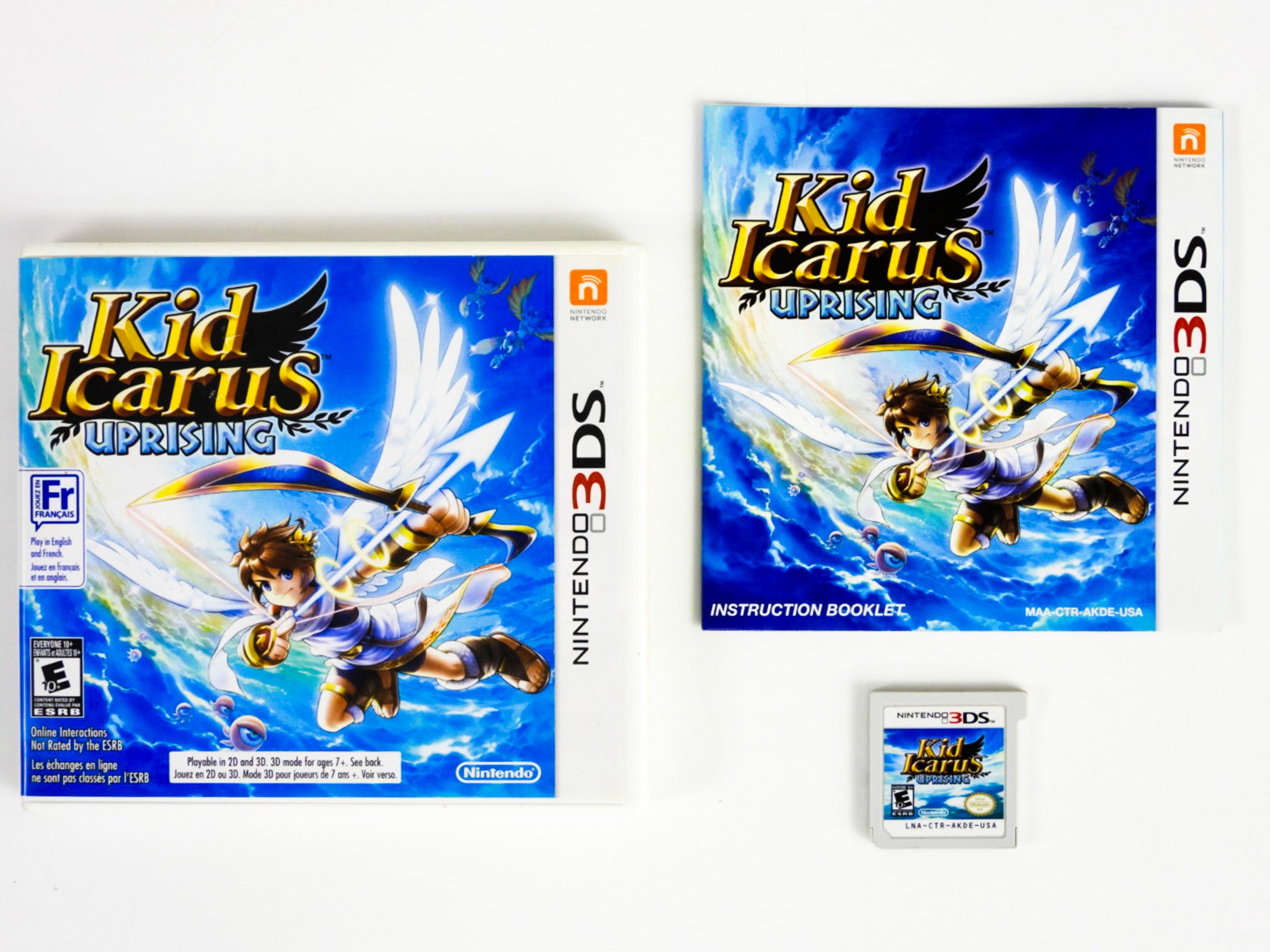 Kid Icarus Uprising Big Box for 2024 Nintendo 3DS